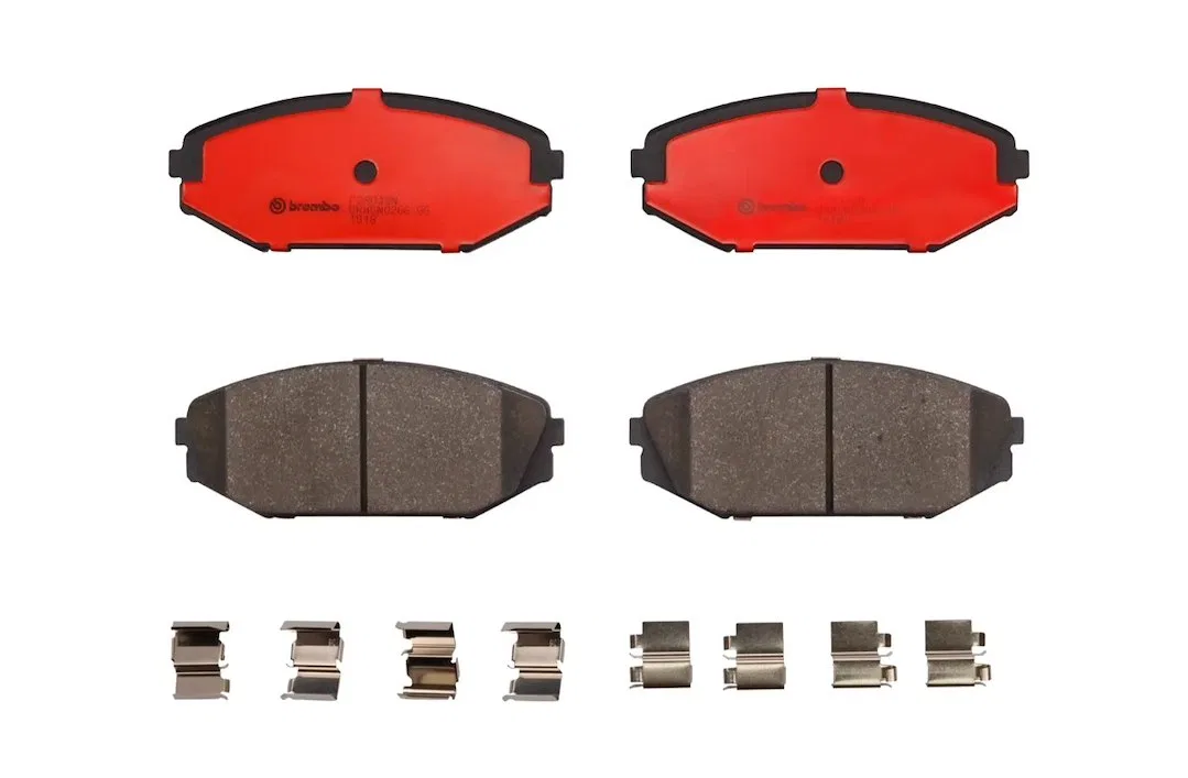 P28049N – BREMBO Brake Pad, FMSI Number D793-7663 Ceramic Set Of 4 With Hardware